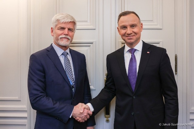 Rozmowy prezydentów Polski i Czech dotyczyła m.in. priorytetów bezpieczeństwa, a także wspólnej wizji NATO.