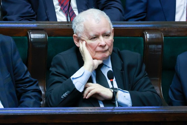 Jarosław Kaczyński: Najlepsza byłaby dymisja Hołowni, bo to jest jeden wielki show, a nie Sejm.