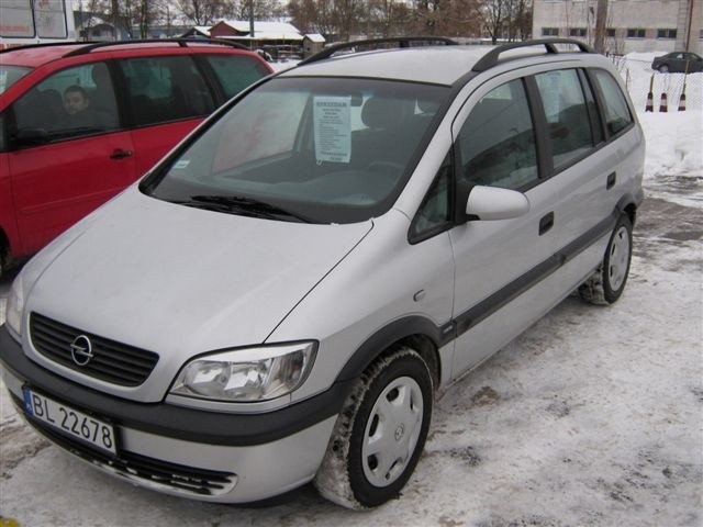 Opel Zafira, 1999 r., 1,6 16 V, elektryczne szyby i...