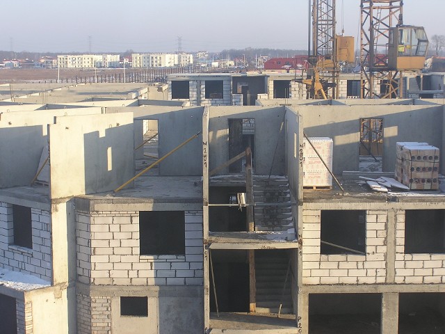 Budowa mieszkańZmniejszyła się liczba mieszkań, których budowę rozpoczęto w regionie
