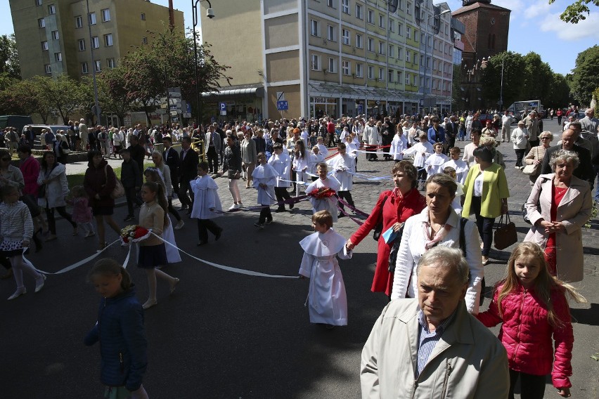 Uroczystości Bożego Ciała w Słupsku.