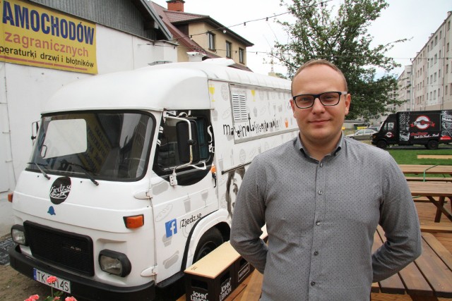 -Jednym z foodtruck’ów dostępnym na stałe  będzie Zjedz.se - mówi Rafał Kupisz, pomysłodawca.