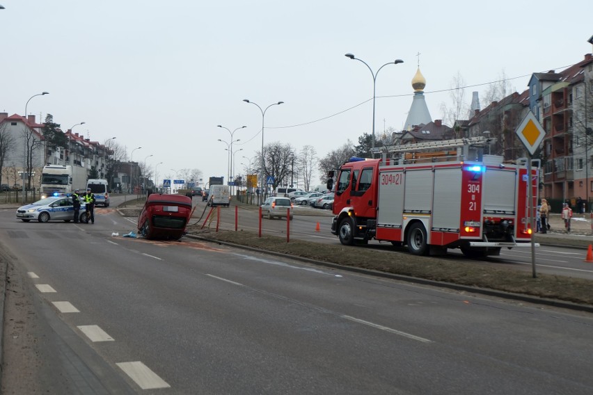 Potrącenie na ul. Żeromskiego w Białymstoku. Citroen wjechał...