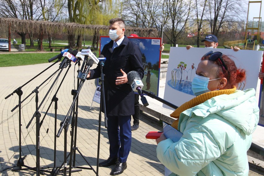 Marcin Warchoł obiecuje park wodny na bulwarach w Rzeszowie [ZDJĘCIA]