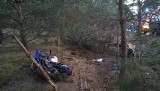 Śmiertelny wypadek w Borsku. Nie żyje 29-letni motocyklista (zdjęcia)