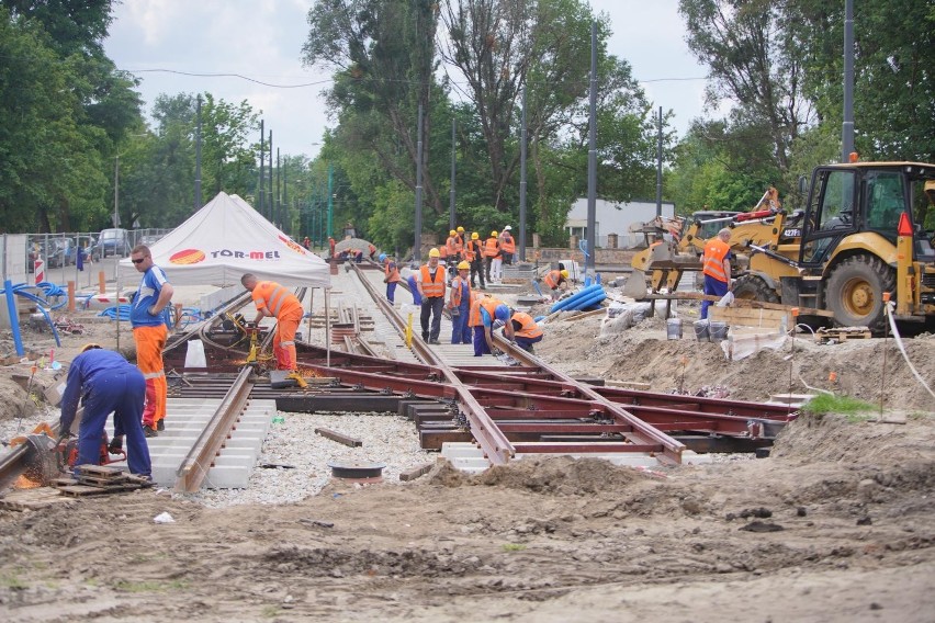 Tramwaj na Naramowice jest na razie priorytetową inwestycją...