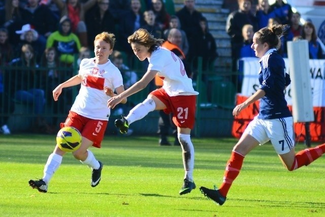 Reprezentacja Polski kobiet przegrała ze Szkocją 0:4 w Grodzisku Wielkopolskim