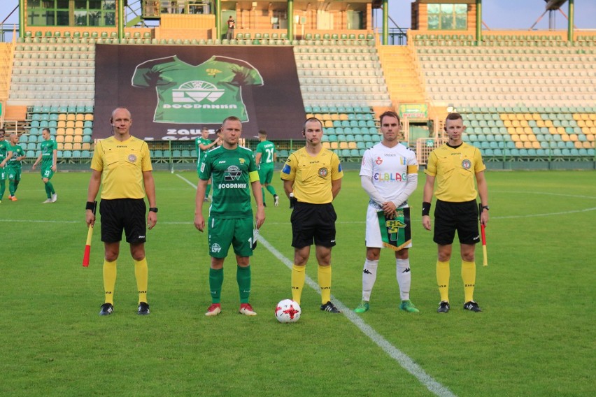 Górnik Łęczna - Olimpia Elbląg 2:1. Przełamanie zielono-czarnych (ZDJĘCIA)