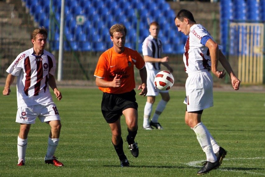 Sierpień 2011 r., II-ligowy mecz Garbarnia Kraków - Puszcza...