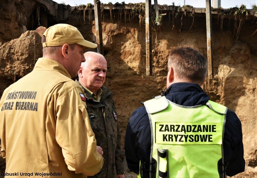 Żywioł wyrządził ogromne szkody w gminie Santok. Na miejscu...