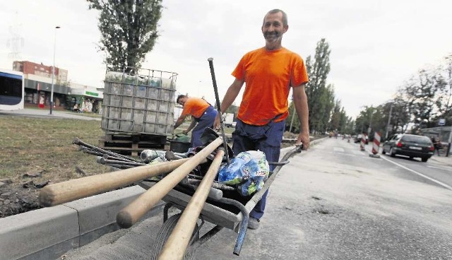 Remont al. Andersa może potrwać do końca  października. Kierowcy muszą się uzbroić w cierpliwość