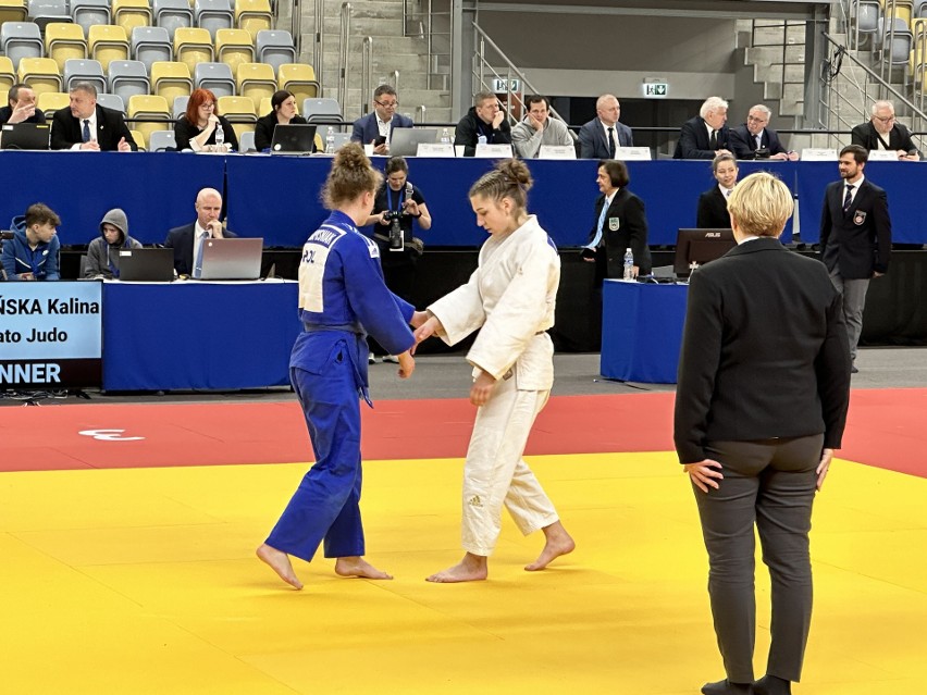 Setki młodych judoków rywalizowało w Stegu Arenie o medale...