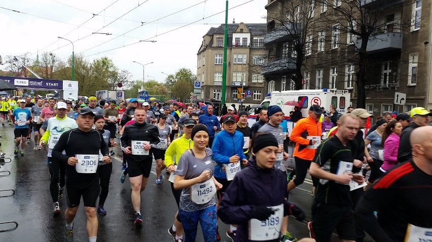 9. Poznań Półmaraton: Wyniki z poszczególnych punktów