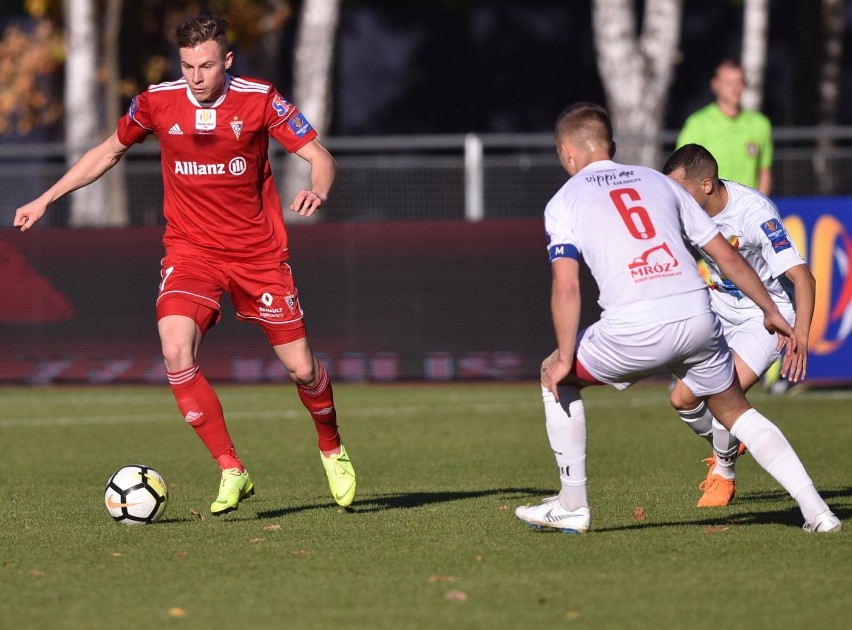 Górnik Zabrze pokonał na wyjeździe Legionovię Legionowo i...