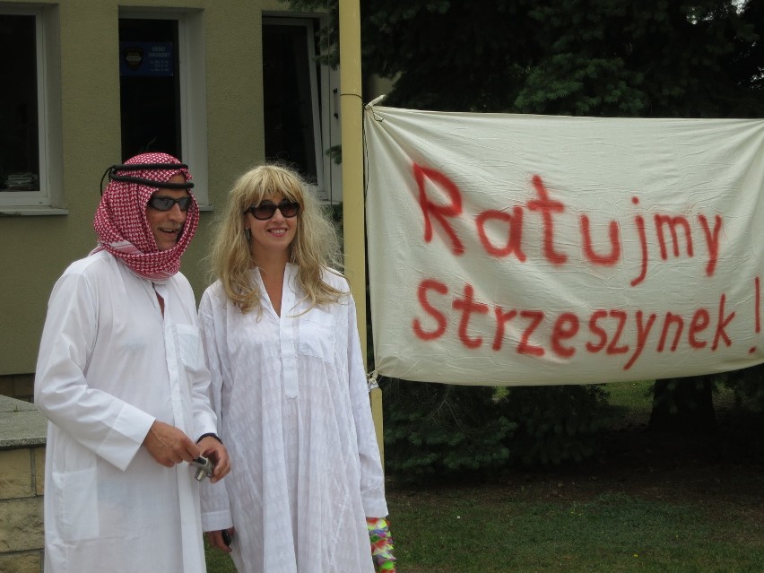 Arabski szejk w Suchym Lesie! Bronił jeziora Strzeszyńskiego... [ZDJĘCIA]