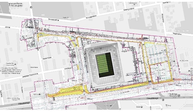 Projekt stadionu opracowany w łódzkim magistracie