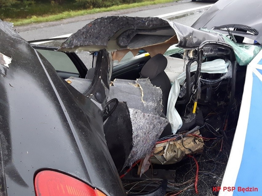 WYPADEK NA DK1 W BRUDZOWICACH