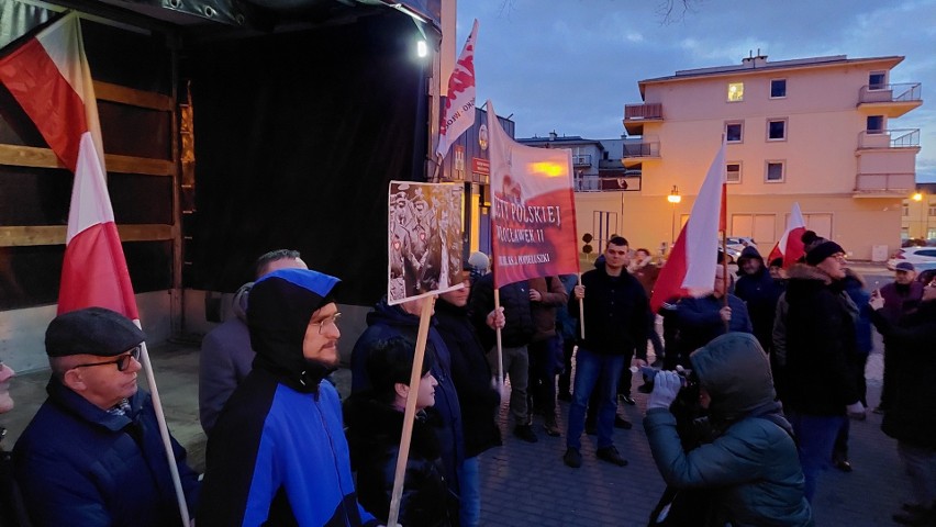 Tak przebiegał Protest Wolnych Polaków we Włocławku, 1...