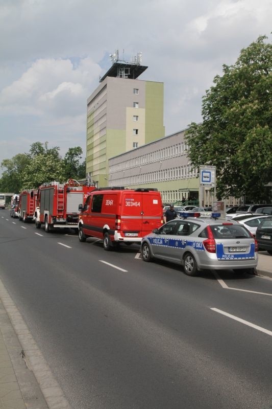 Alarm bombowy w budynku Telewizji Polskiej przy ul....