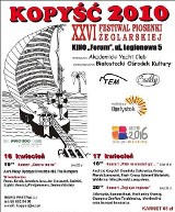 XXVI Festiwal Piosenki Żeglarskiej Kopyść 2010