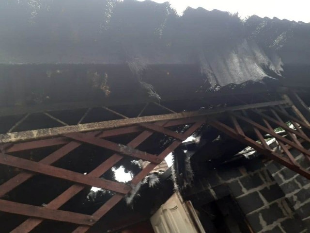 Pożar w miejscowości Nakonowo Stare udało się opanować. Szczęśliwie nikt z mieszkańców nie ucierpiał