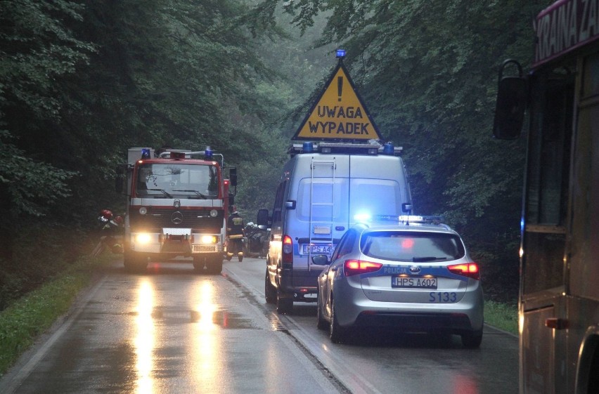Groźny wypadek w gminie Zagnańsk. 66-latek nie żyje