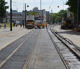 Remont torowisk tramwajowych. Skończą na ul. Zgierskiej, zaczną na Helenówku