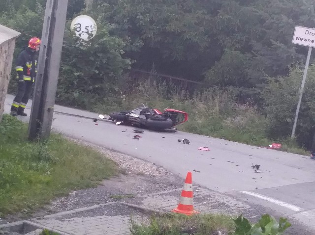 Wypadek na DK94 w Wielkiej Wsi. Dwie osoby ciężko ranne