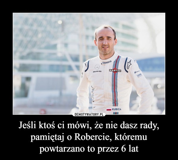 Kubica wrócił do ścigania się w Formule 1. Internauci...