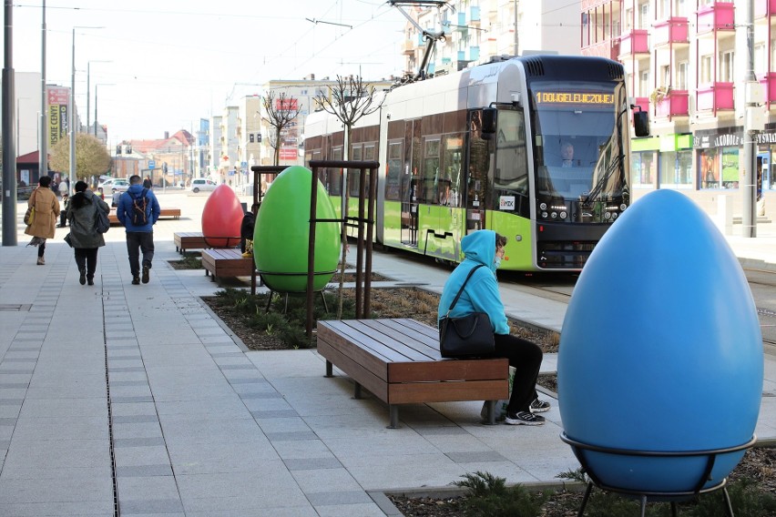 W centrum Gorzowa pojawiły się świąteczne ozdoby....