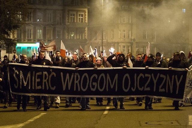 W sobotę wieczorem ulicami Słupska przeszedł Marsz Pamięci Żołnierzy Wyklętych.
