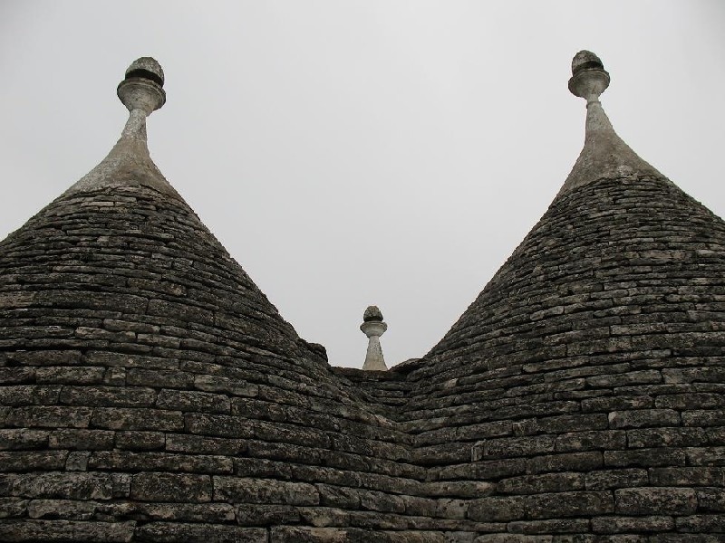 Alberobello (południowe Włochy)...