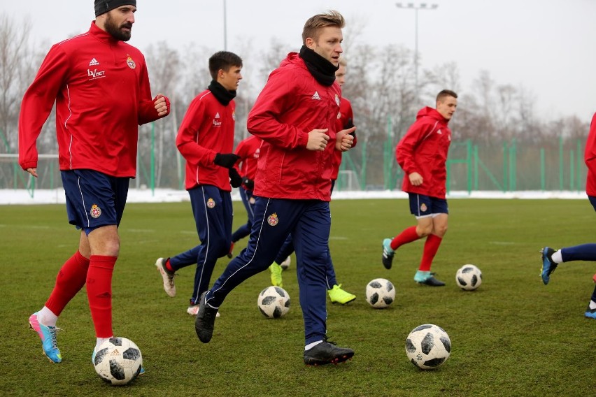 Jakub Błaszczykowski wziął udział w treningu Wisły Kraków