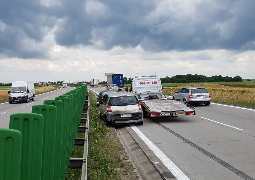 Wypadek na A4 pod Wrocławiem 