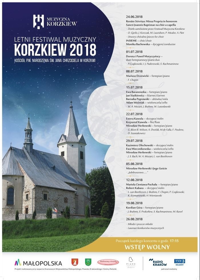 Letni Festiwal Muzyczny. Koncert w korzkiewskim kościele