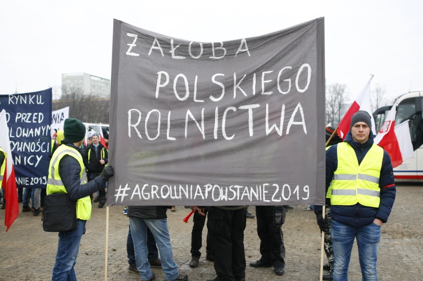 Protest rolników w Warszawie. Oblężenie stolicy