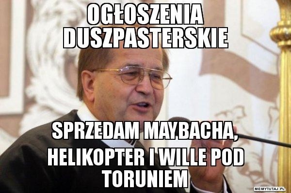 Prezes Kaczyński kłania mu się w pas. Zobacz najlepsze memy o Tadeuszu  Rydzyku [TOP 15] | Głos Koszaliński