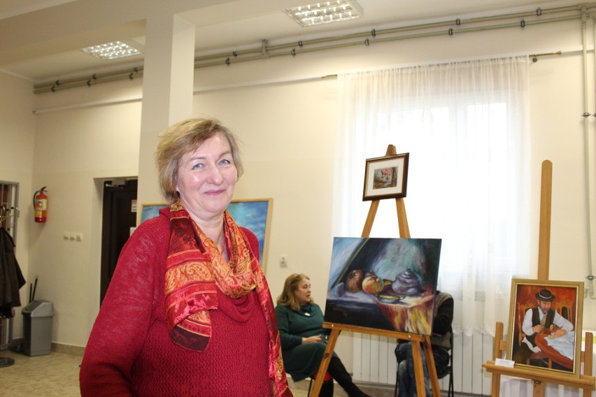 Wernisaż wystawy Ewy Dworzańskiej w Galerii Nova w Malborku