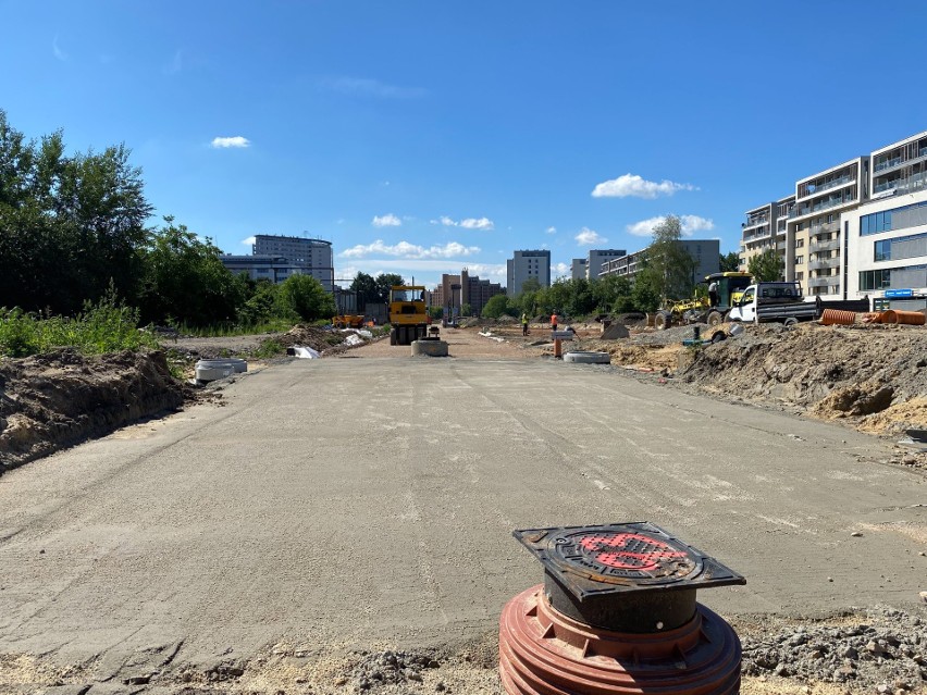 Trwa budowa linii tramwajowej do Górki Narodowej.