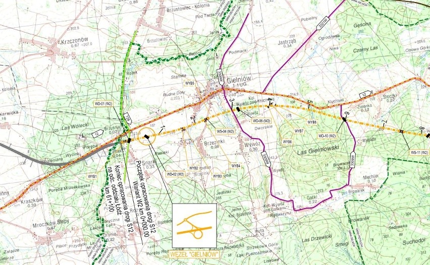 Budowa trasy S12. Znamy wariant preferowany dla odcinka zachodniego. Zobacz mapę z jej przebiegiem