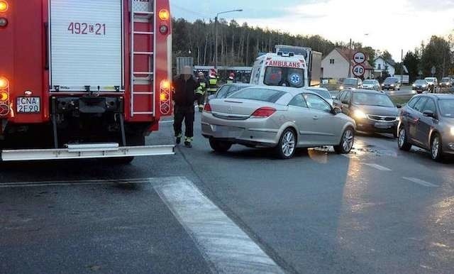 Pierwszy wypadek miał miejsce około godziny 7 rano