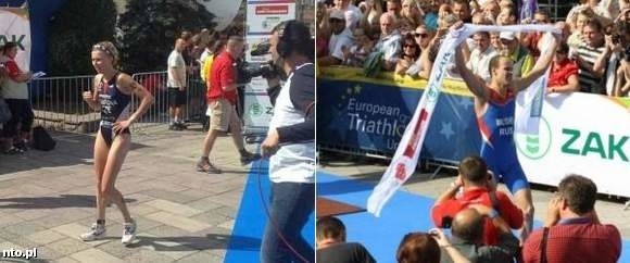 Czeszka Vendula Frintova i Rosjanin Yulian Malyshev wygrali tegoroczne zawody Pucharu Europy w Triathlonie w Kędzierzynie-Koźlu.