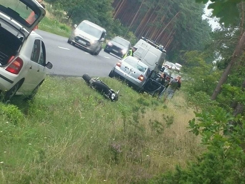 - Kierujący volkswagenem  chciał wykonać manewr...