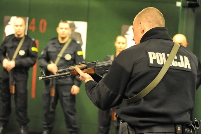 Szkolenie w Szkole Policji w SłupskuSzkolenie w Szkole Policji w Słupsku