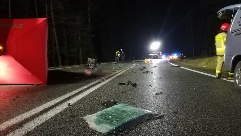 Śmiertelny wypadek miał miejsce na trasie Białystok -...