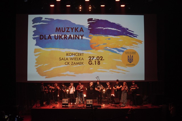 Koncert dla Ukrainy w CK Zamek.
