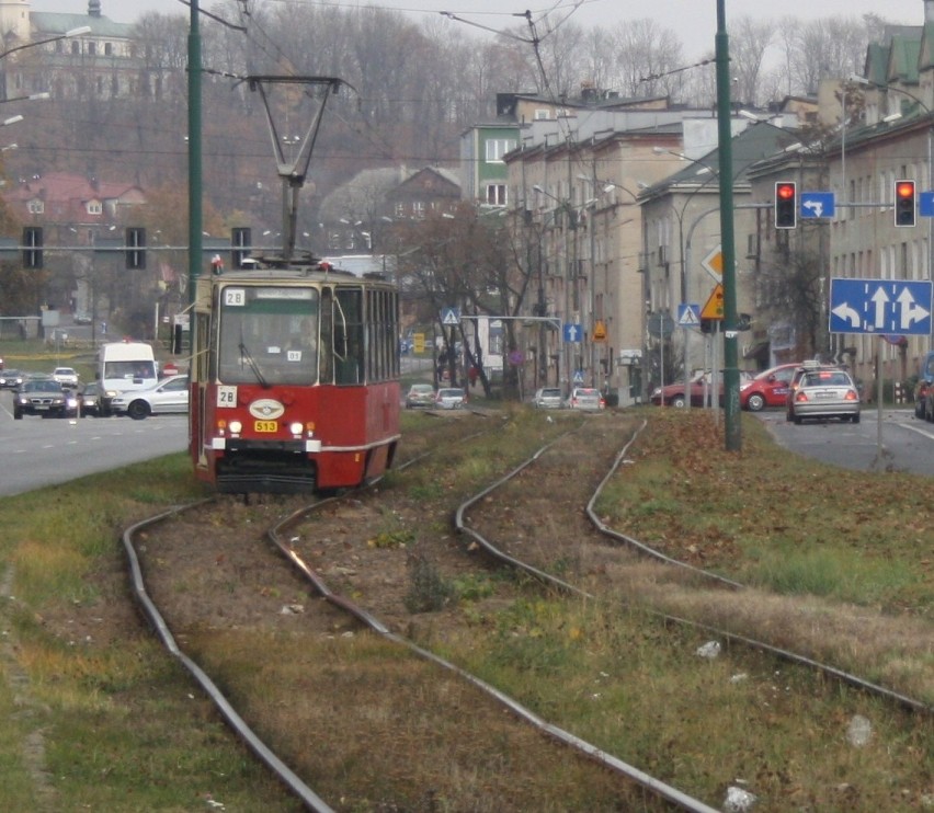 Podczas najbliższej przebudowy torowiska tramwajowego w...