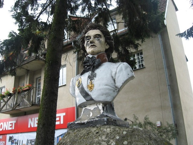 Popiersie Tadeusza Kościuszki (1746-1817, polski i amerykański generał) stoi w tym miejscu od lat.