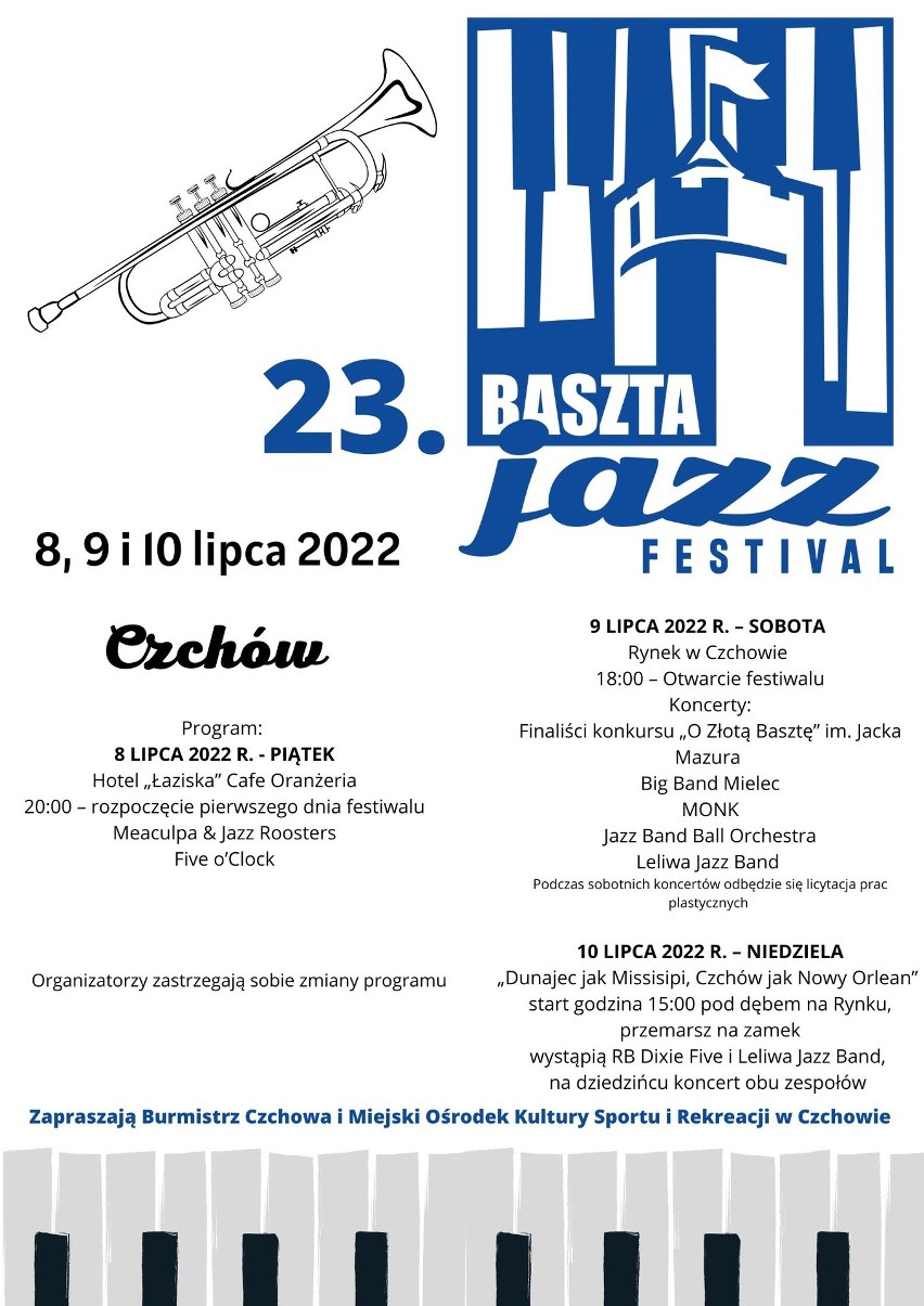 23. edycja Baszta Jazz Festival w Czchowie