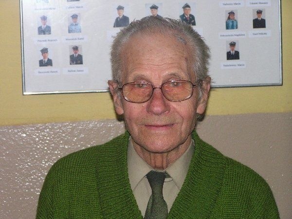 Władysław Bożek - ochotnik z 55.letnim stażem
